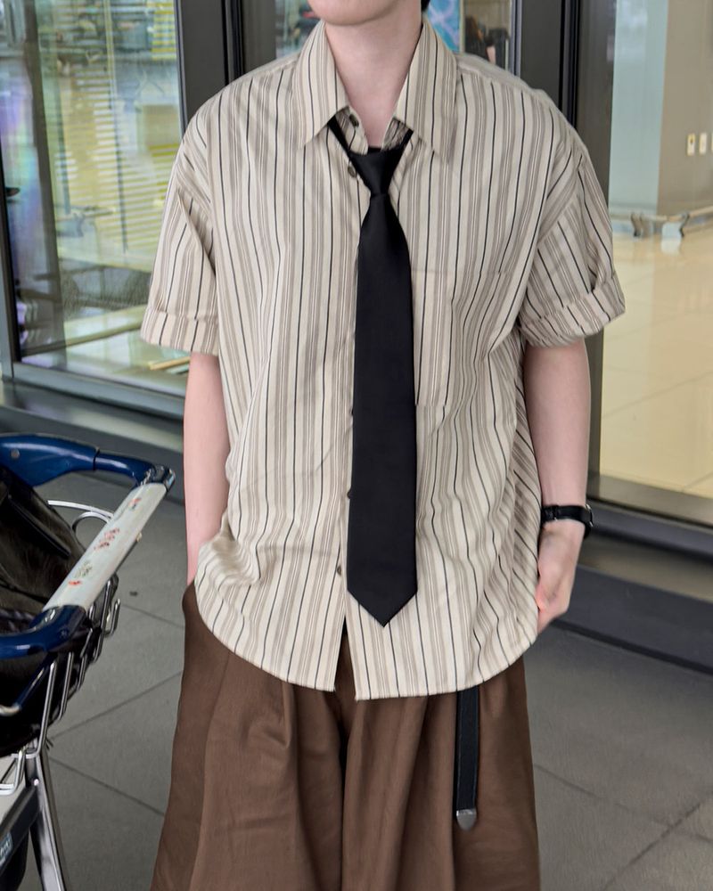 Raid Stripe Half Shirt