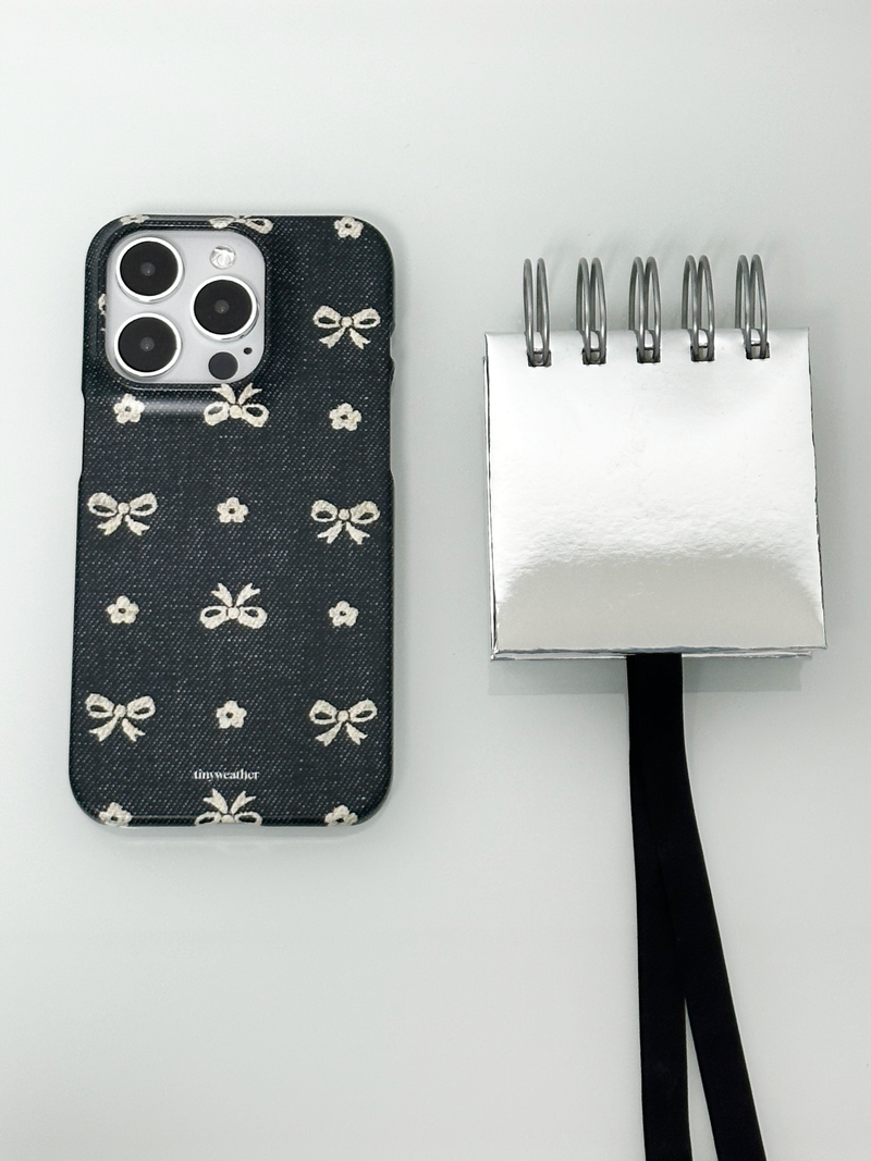 ribbon denim hard case