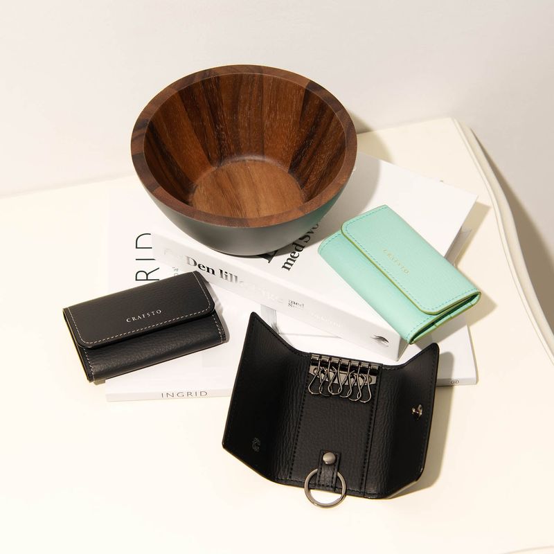Mushroom Leather Key case