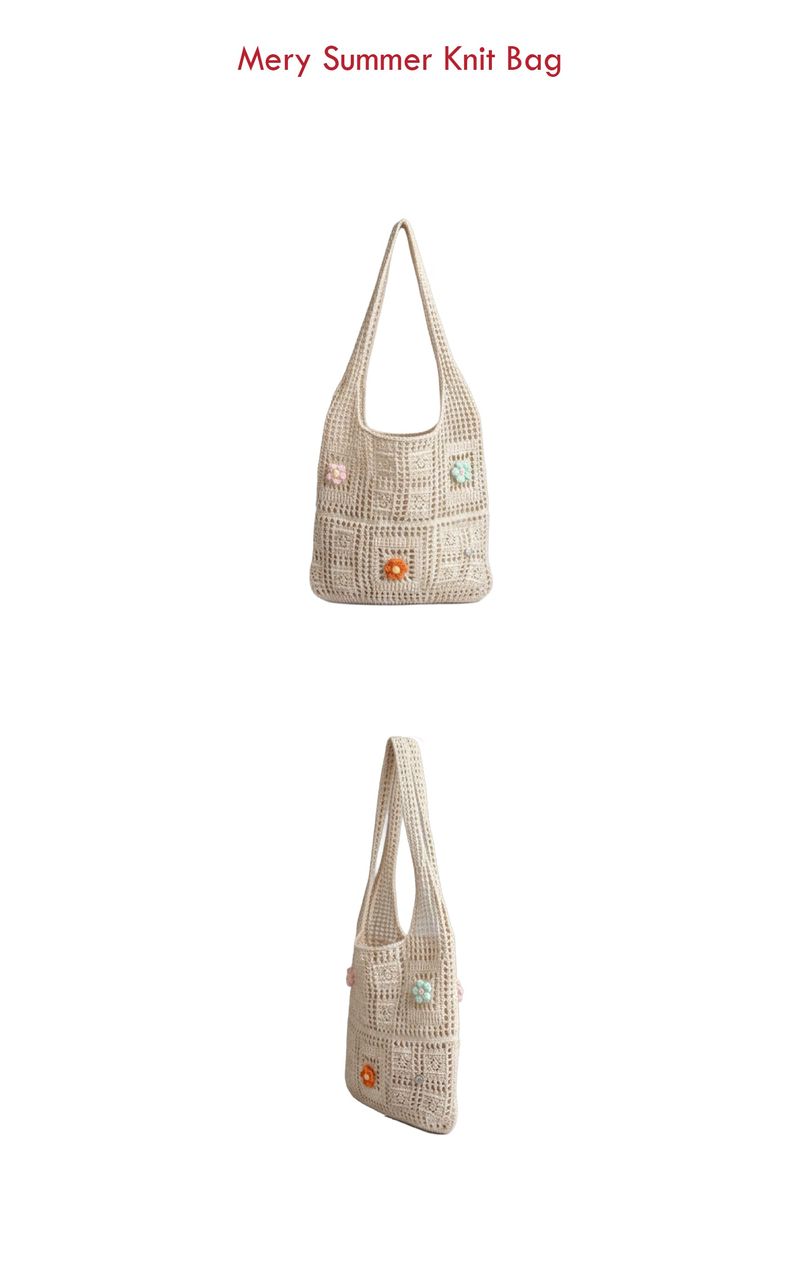 Mery summer knit bag