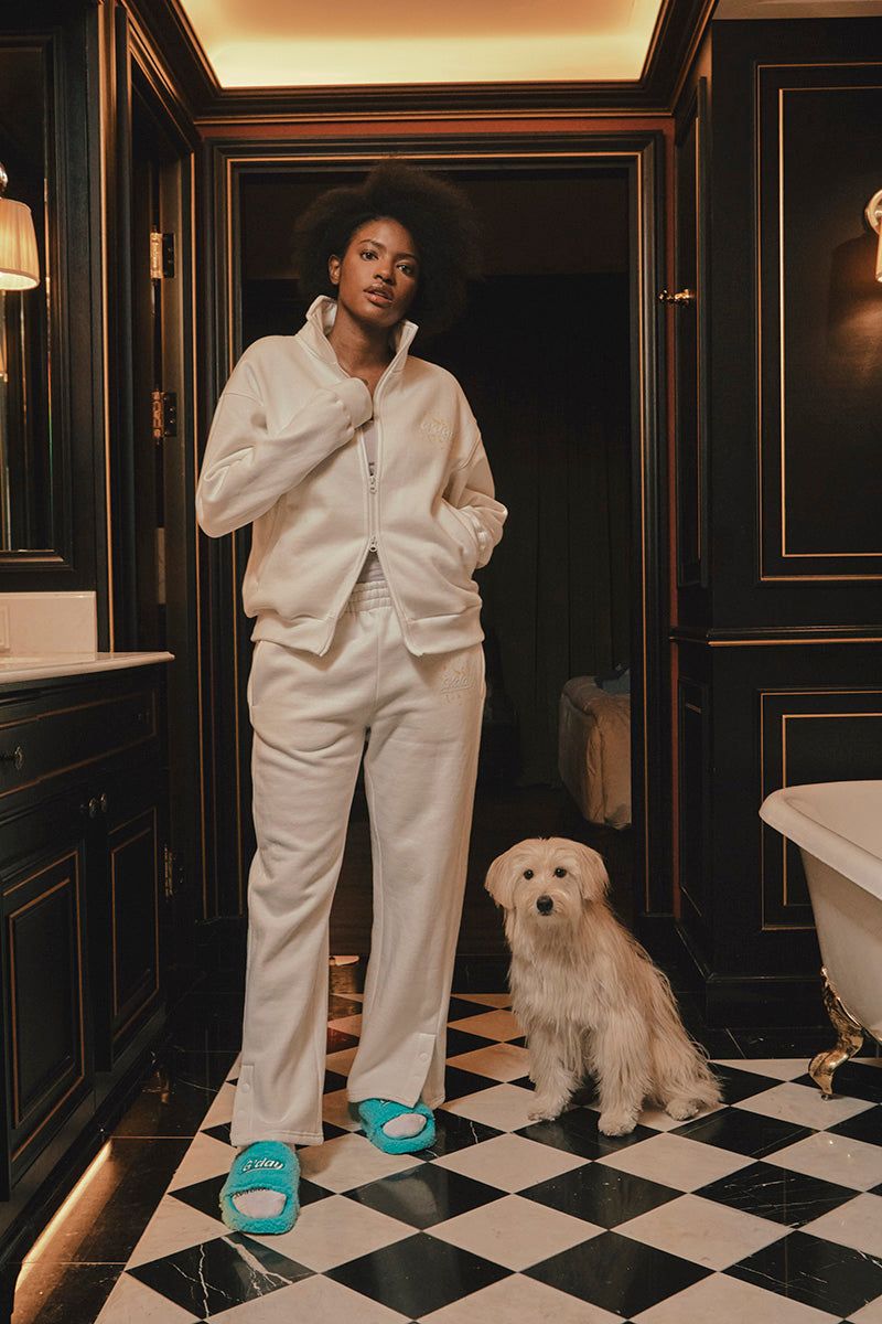 PACINO TRACK PANTS (WHITE)