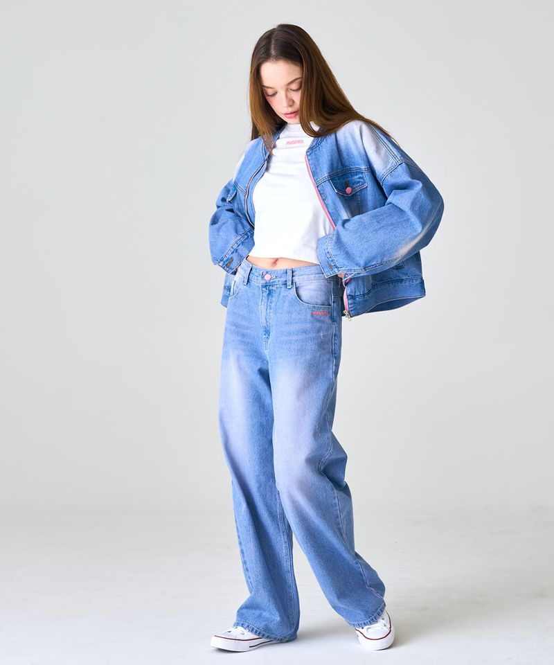 MP SOFT PINK DENIM PANTS