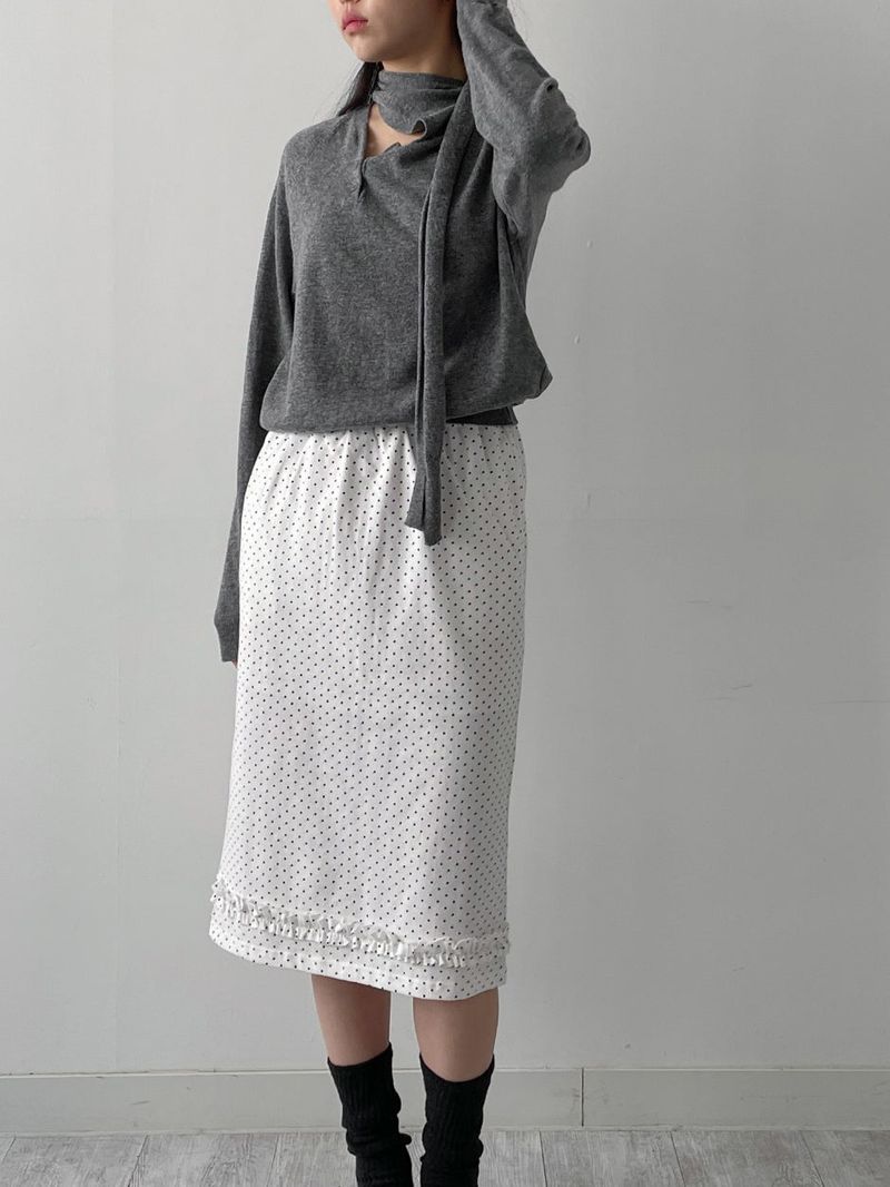 Brick Tie Loose Fit Knit