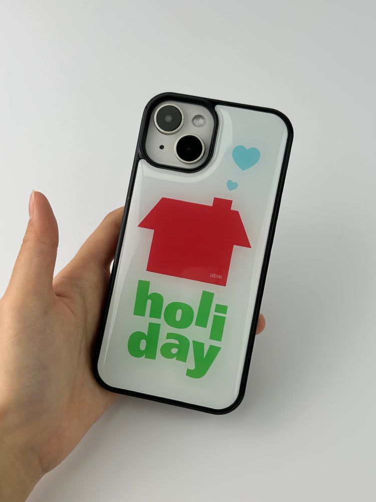 Love House Epoxy Bumper Case
