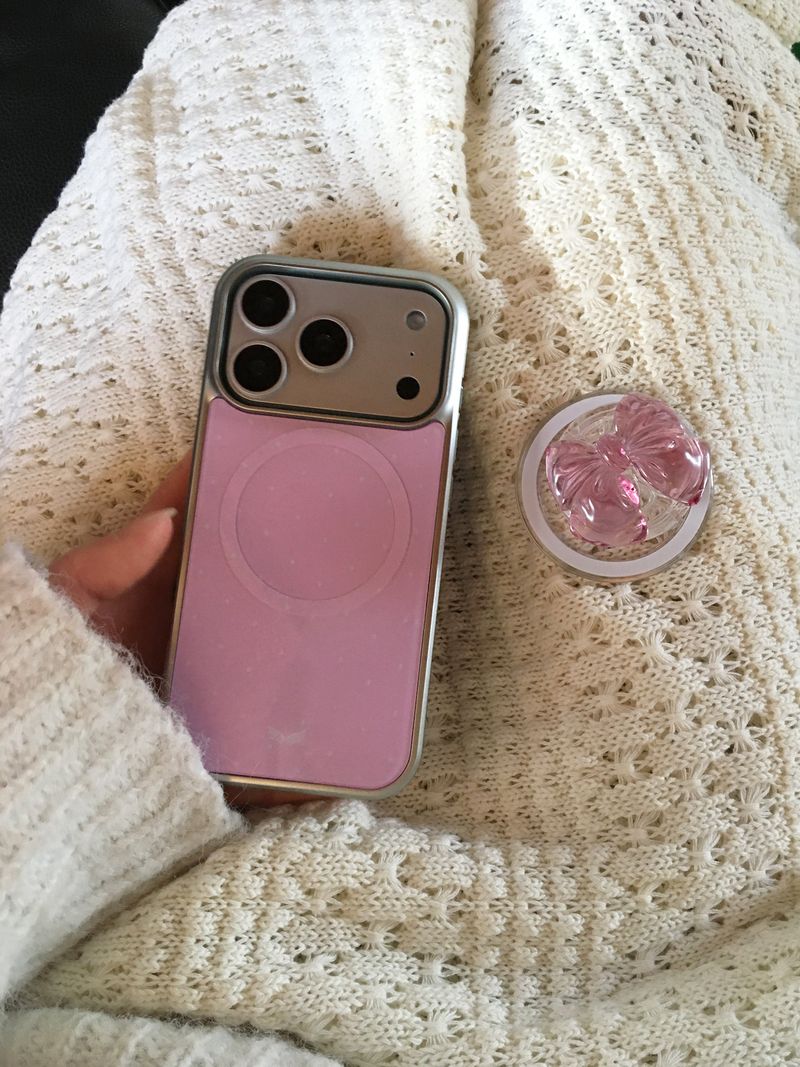 Big Ribbon Magsafe Smart Tok(Pink)