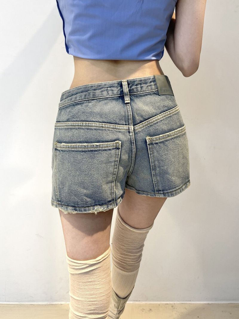 779. Washing micro denim sk pt