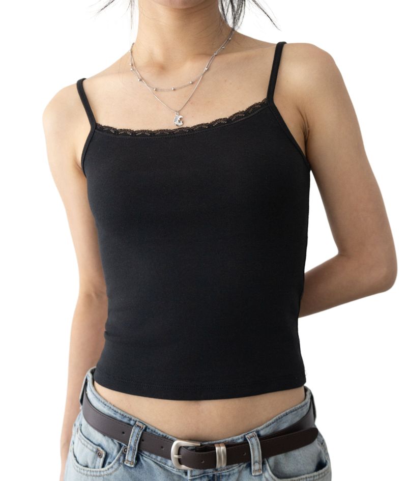 Manda Lace Crop Tank Top