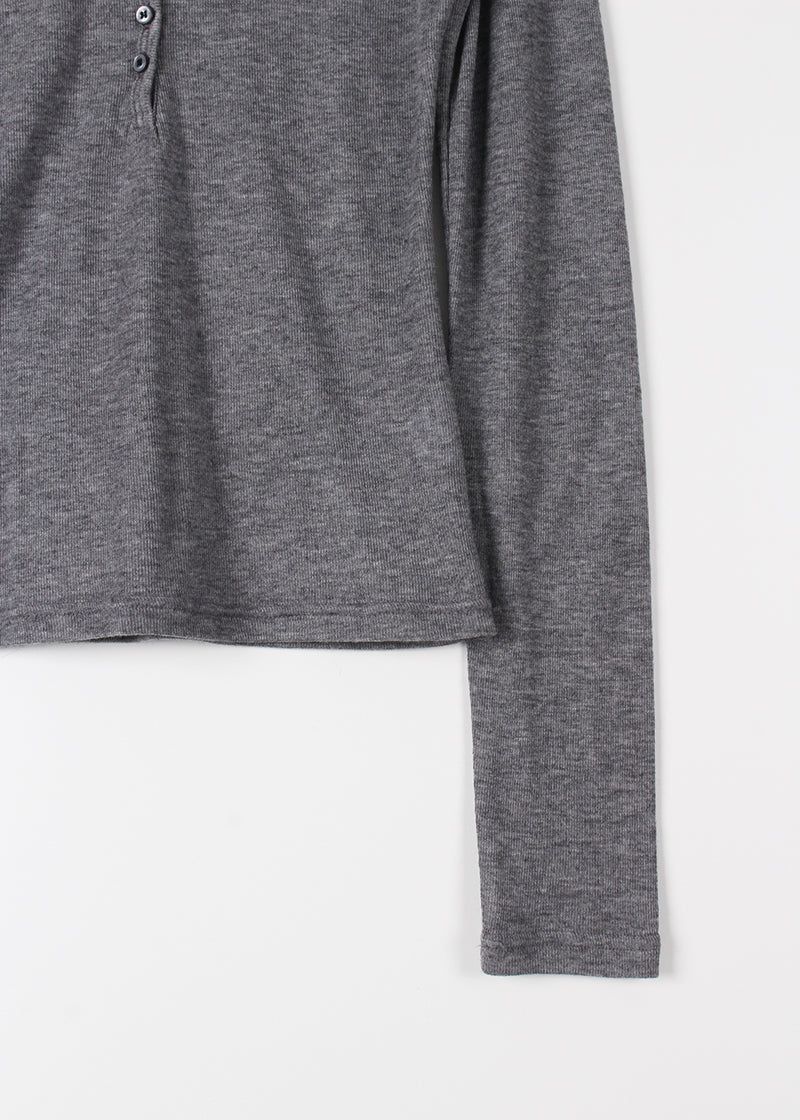 BUTTON SILHOUETTE TEE