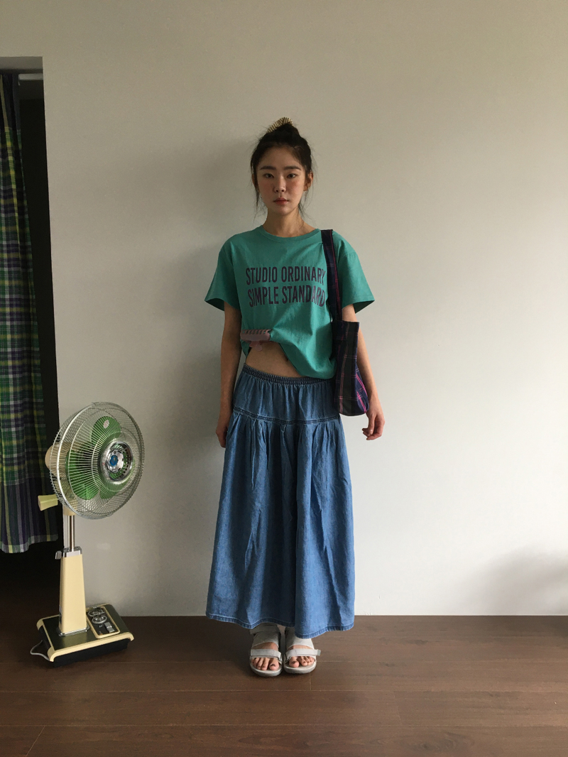 Studio Lettering T-shirt (4color)