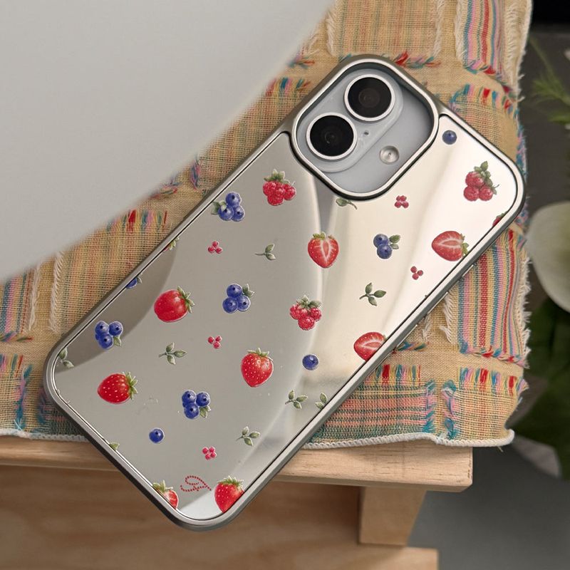 fillwithlove（フィルウィズラブ）の「[Mirror] ピクニック ミラー バンパーケース（スマホグッズ/小物）」