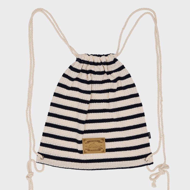 WaiKei（ワイケイ）の「Stripe knit string bag（Bags）」