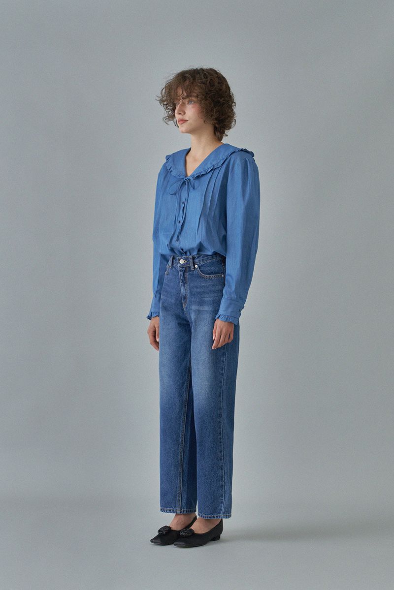 Zoo sailor blouse_denim