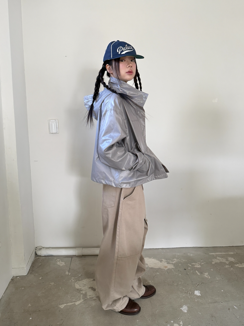 snap cover pants