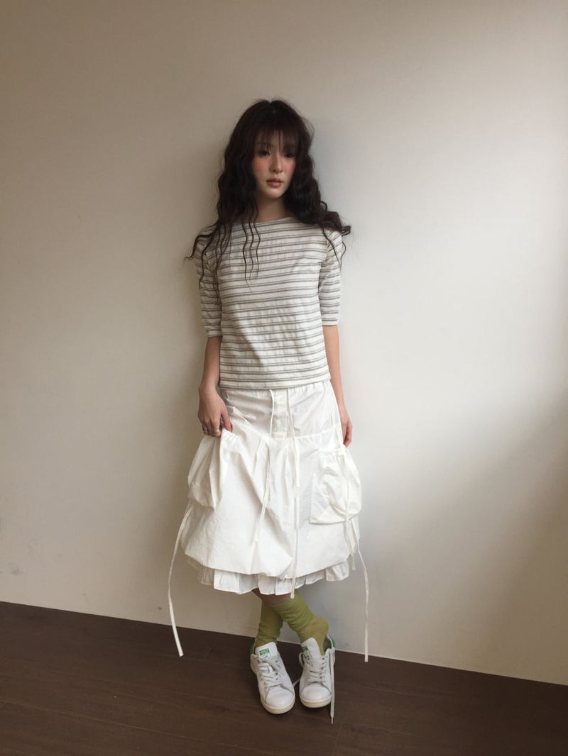 Ruben See-Through Knee Socks (2color)