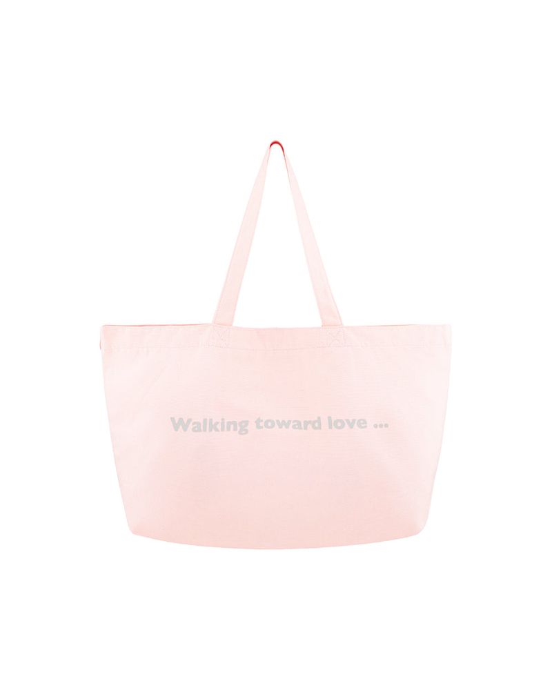 Heart Logo bag big ver. - Pink