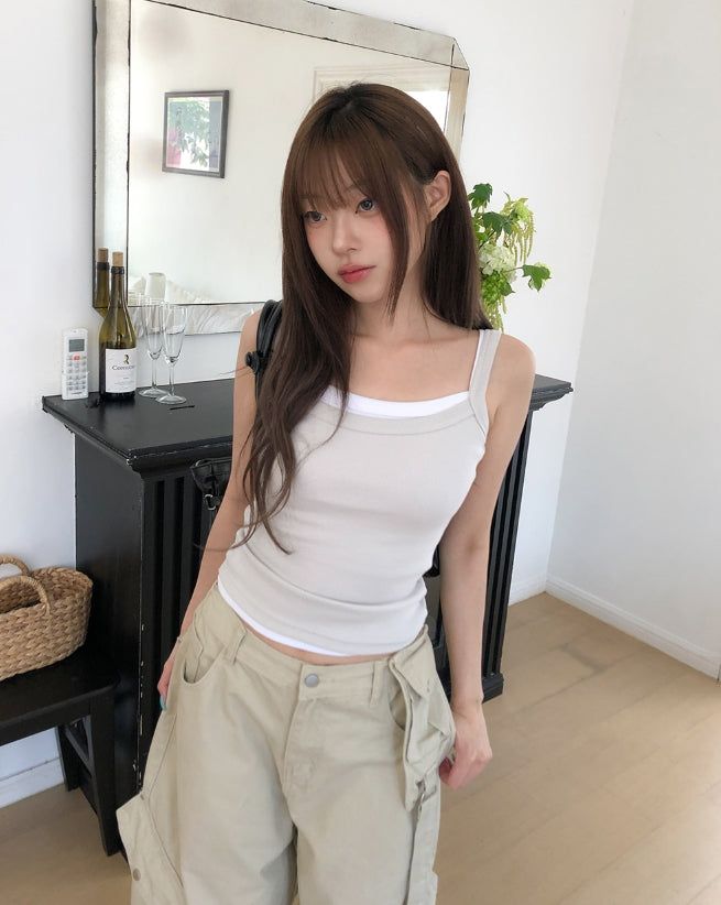 Malta Hip Sack Pocket Diagonal Cargo Pants