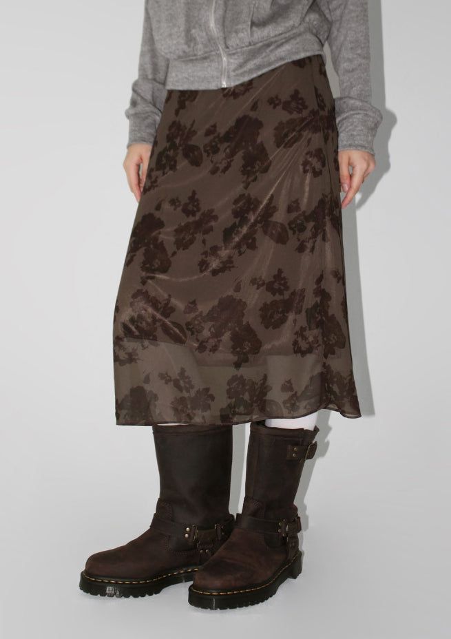 AAKE(アケ)の「BLOOM SHEER SKIRT(Skirts)」