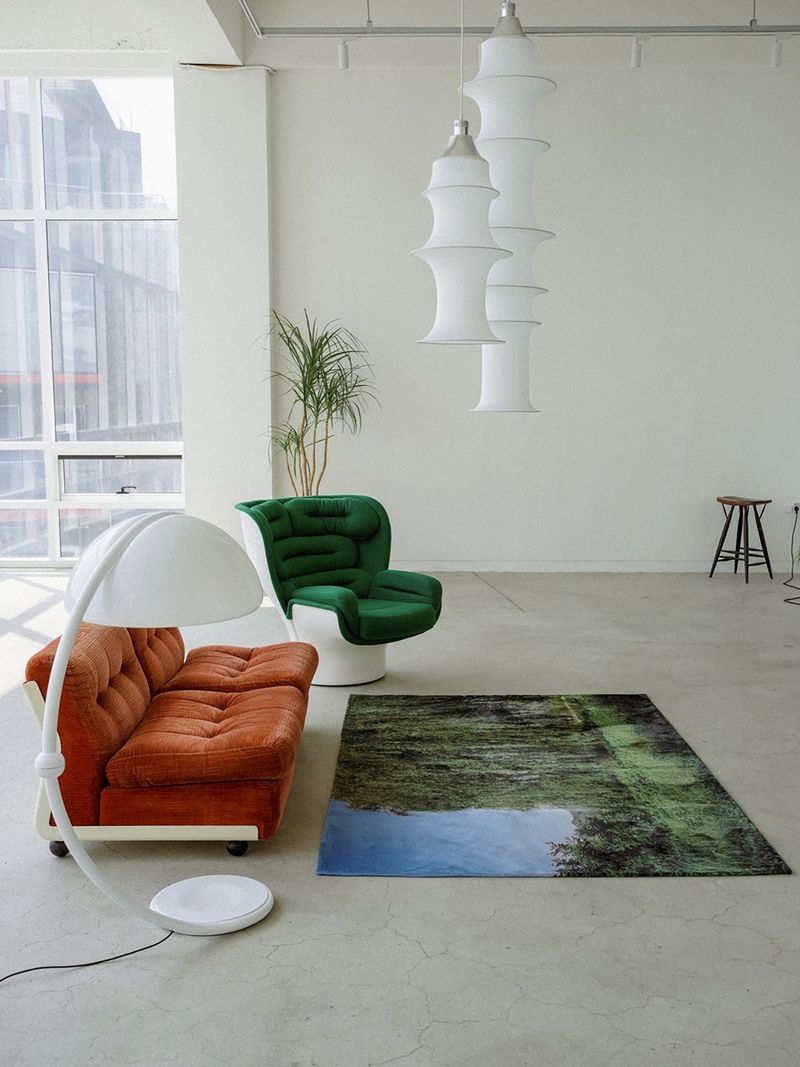 green willow rug - L