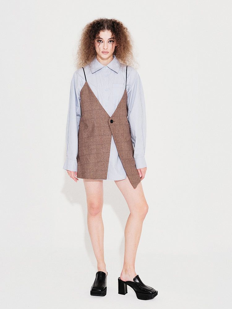 SQUARE TOE MULE-BLACK
