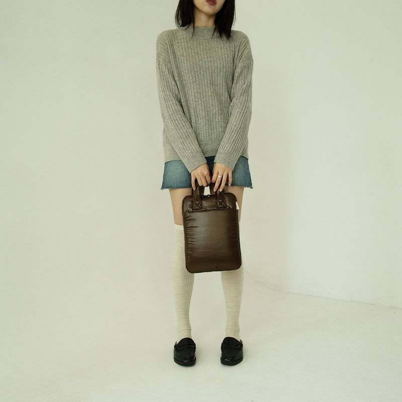 Glazed padding IPAD pouch