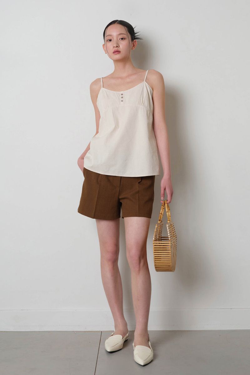 Day Essential Shorts_Brown
