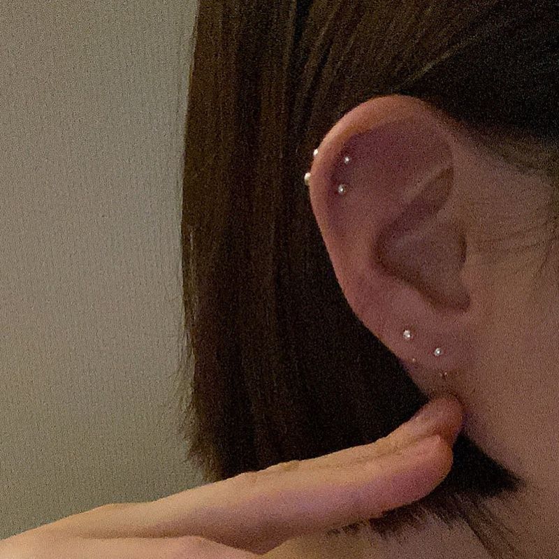 reinheart（ラインハート）の「ドットホックピアス（アクセサリー）」