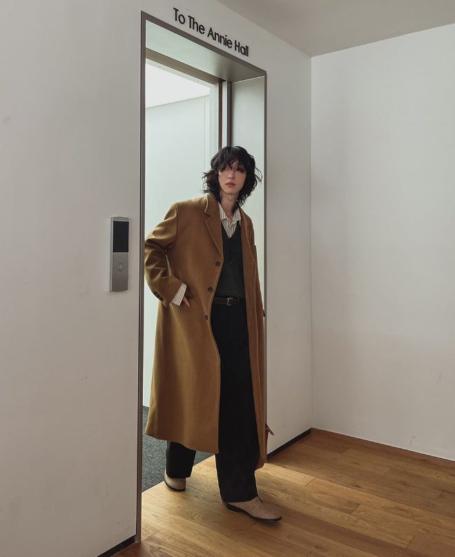 Melbourne single maxi coat
