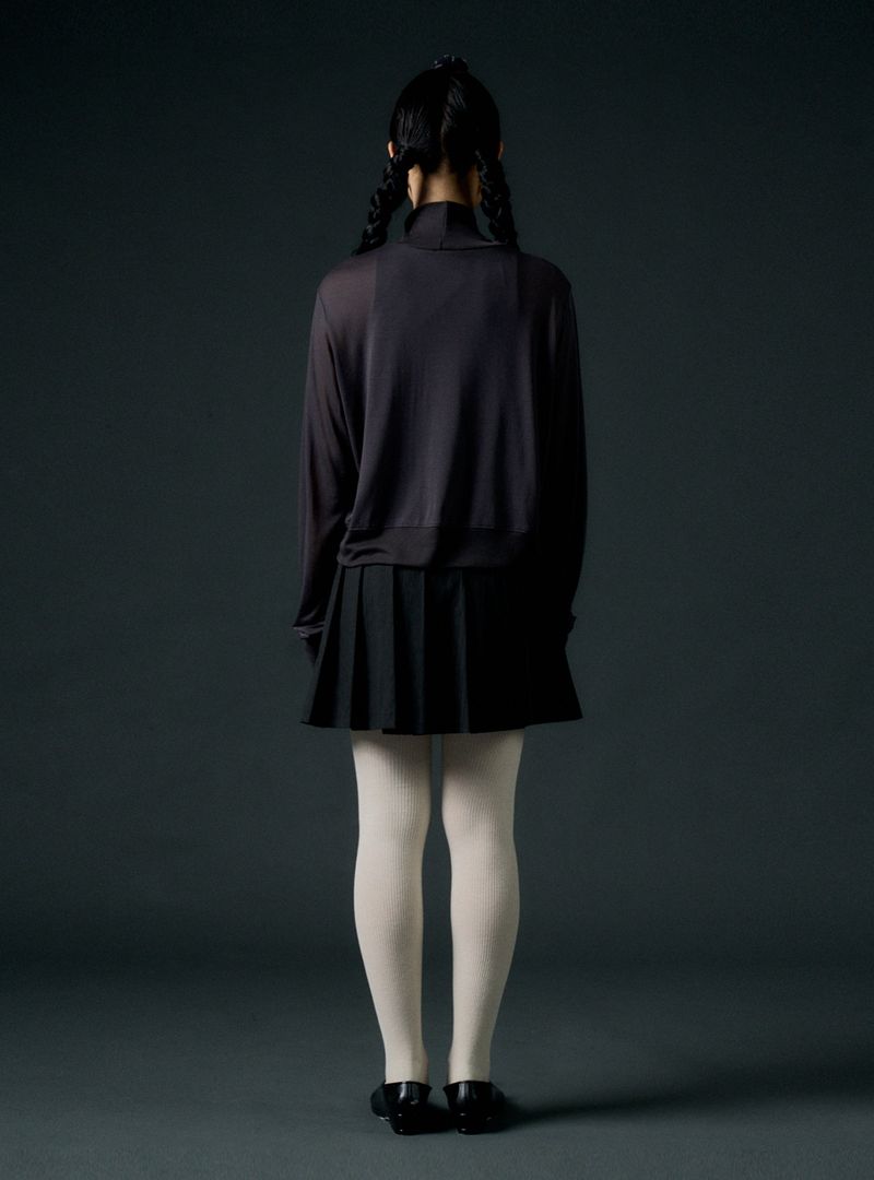 Lucent top (charcoal)