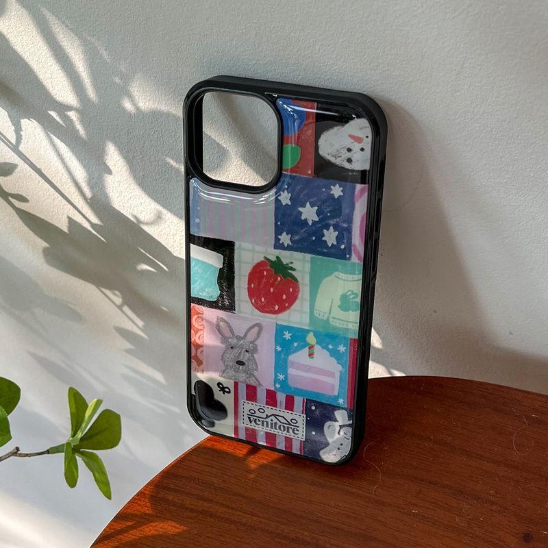 [MADE][Epoxy Bumper Case] Winter Mellow Patch Case (TYPE 2)