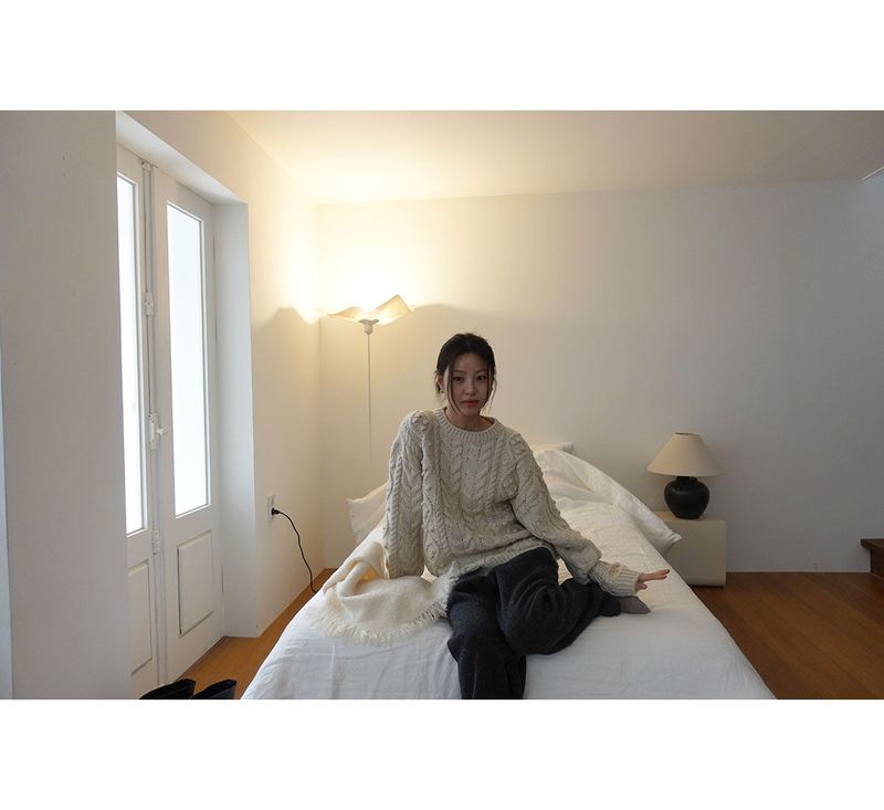 Berry vintage sweater (2C)