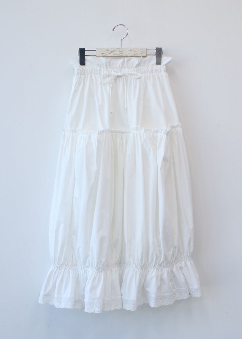 maroni shirring skirt
