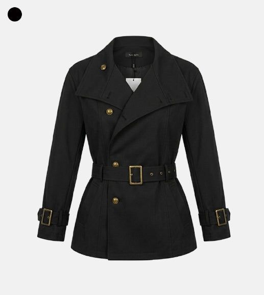 Antique Belt Trench Coat