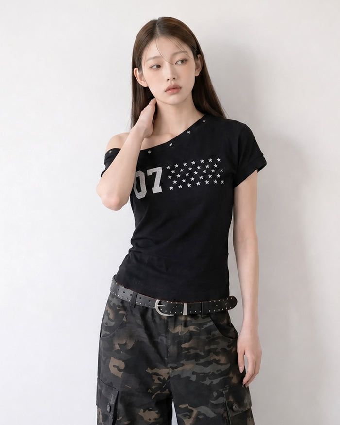 (W's) Studs One-off Tee