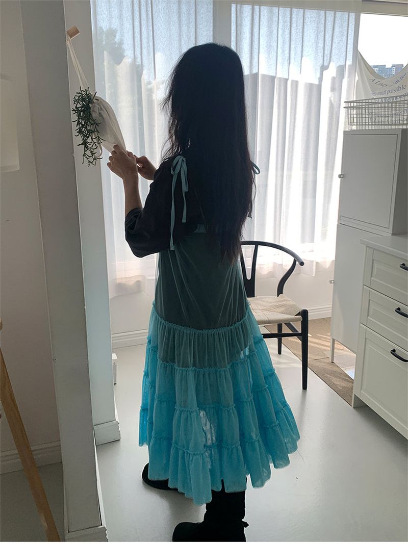 CANCAN LAYERED SKIRT DRESS (3C)