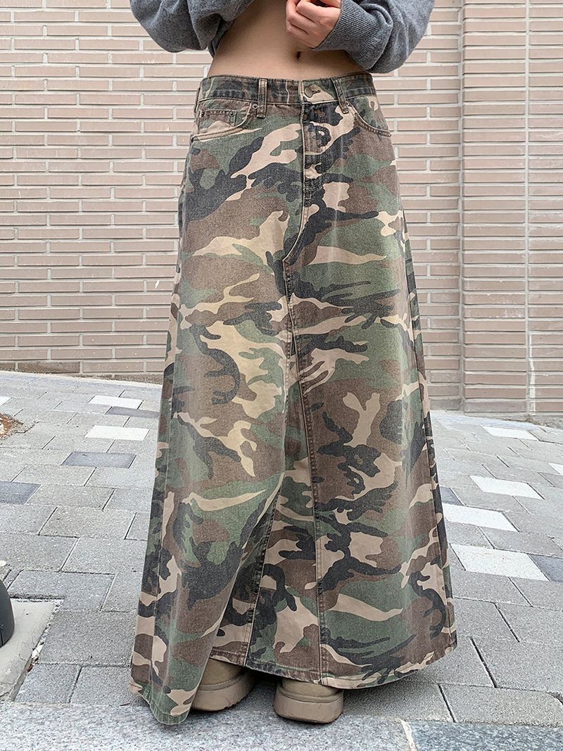 JAZZ THE ORDER(ジャズ ザ オーダー)の「CAMOUFLAGE MAXI SKIRT(Skirts)」
