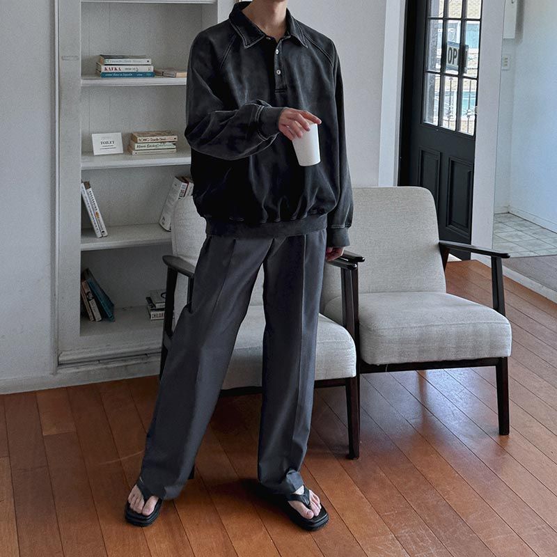 ASCLO（エジュクロ）の「ASCLO TR Two Tuck Wide Slacks (3color)（Pants）」