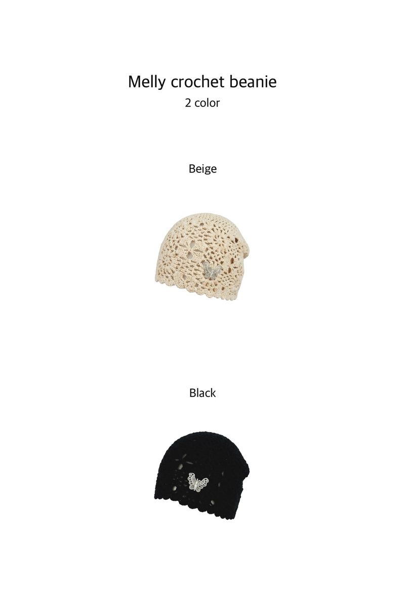 Melly crochet beanie_2colors