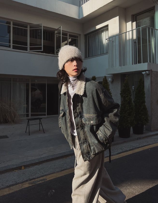 Travel denim mustang jumper