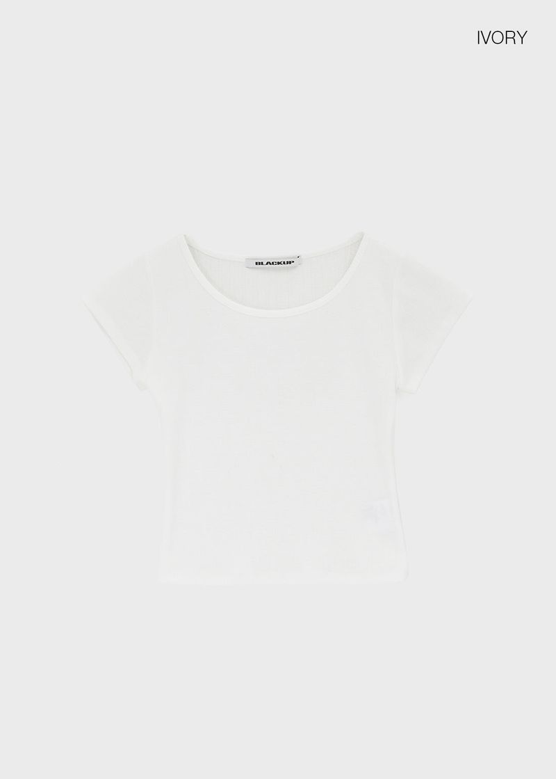 [B-BASIC] Punching Short-Sleeve Tee (2 Sizes)