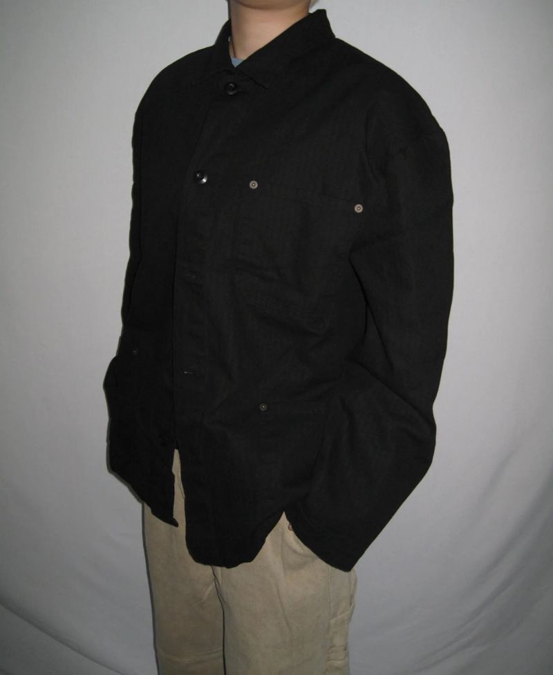 Herringbone French Work Field Jacket (2 Colors)