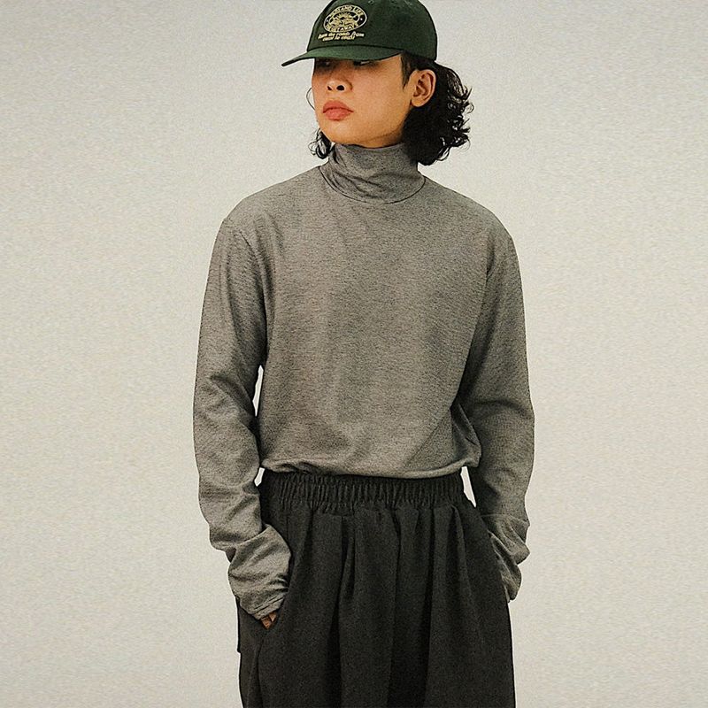 SEMIKAJI(セミカジ)の「EN Stripe Hand Warmer&Pola T(Tops)」