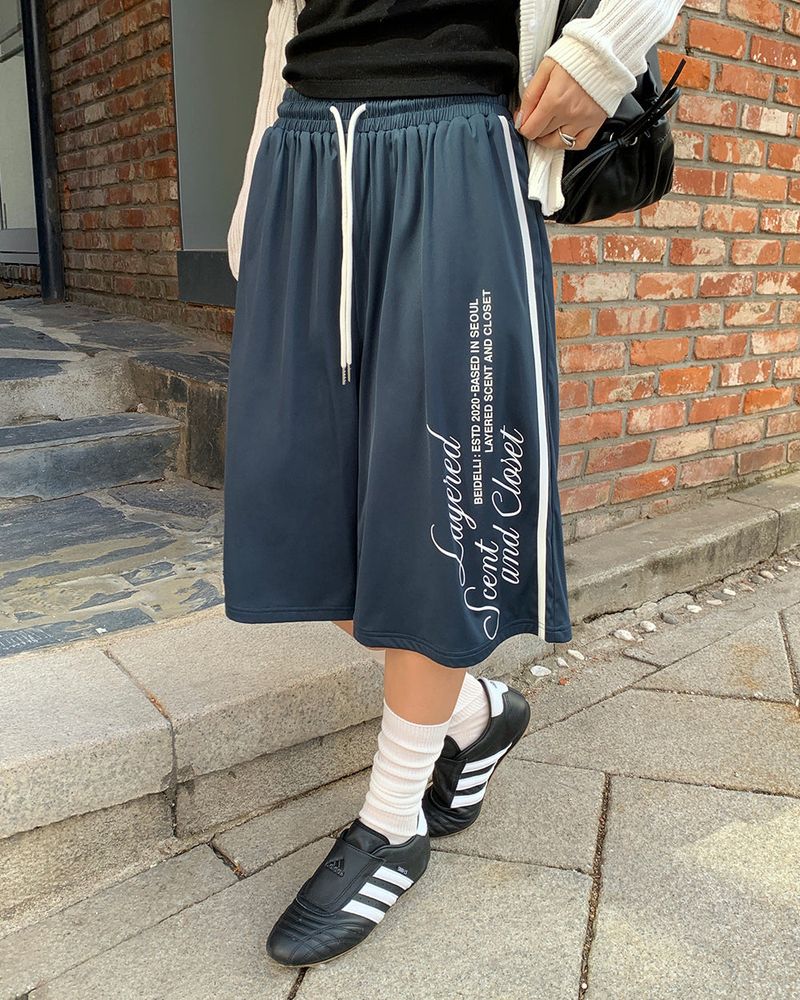 [ORIGINAL] Potion Lettering Nylon Track Pants