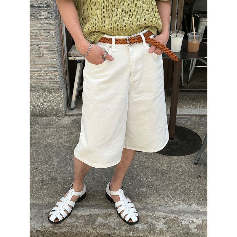 LAURANT（ロラン）の「[S/S] White cotton bermuda pants（Pants）」
