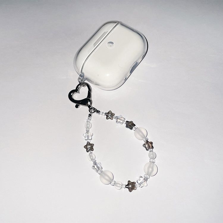 Mono Starlight Beads Heart Key-ring