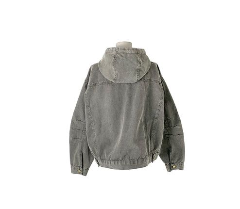 Coron Pigment Over Hood Jacket