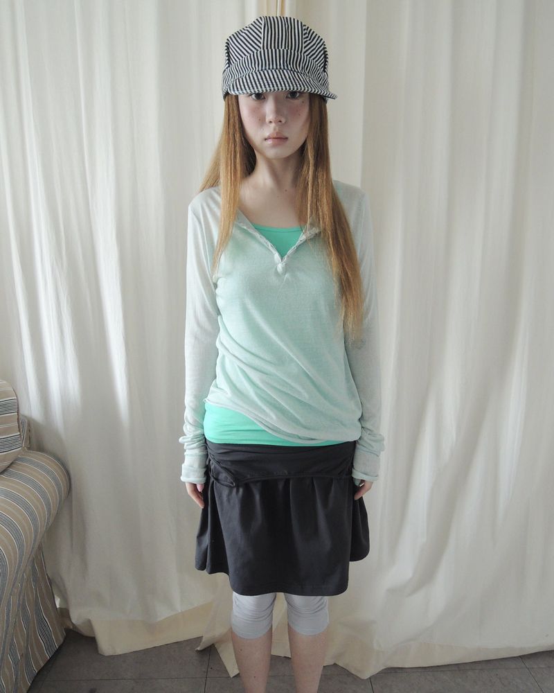 NUPHLO(ニューフロー)の「SOFT HOOK T-SHIRT(Tops)」