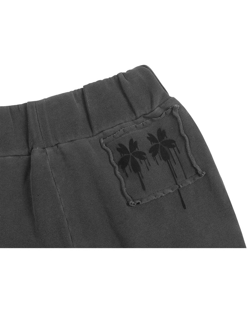 Patch Slim Lounge Pants _ Dark Grey