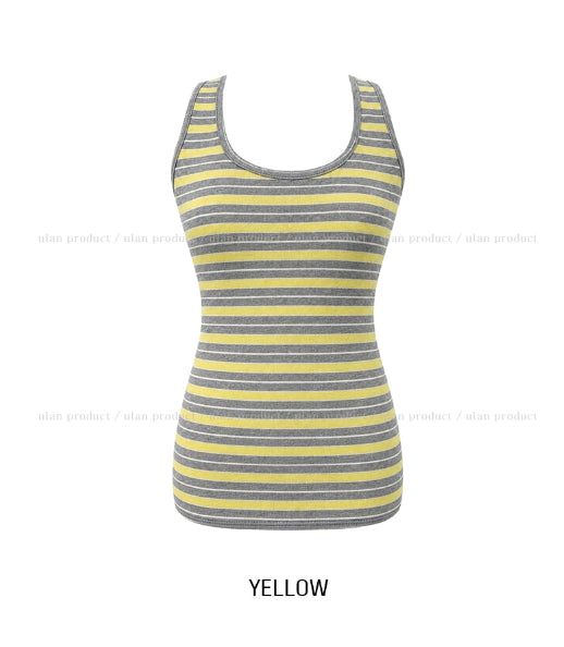 Fruity Stripe Halter Sleeveless