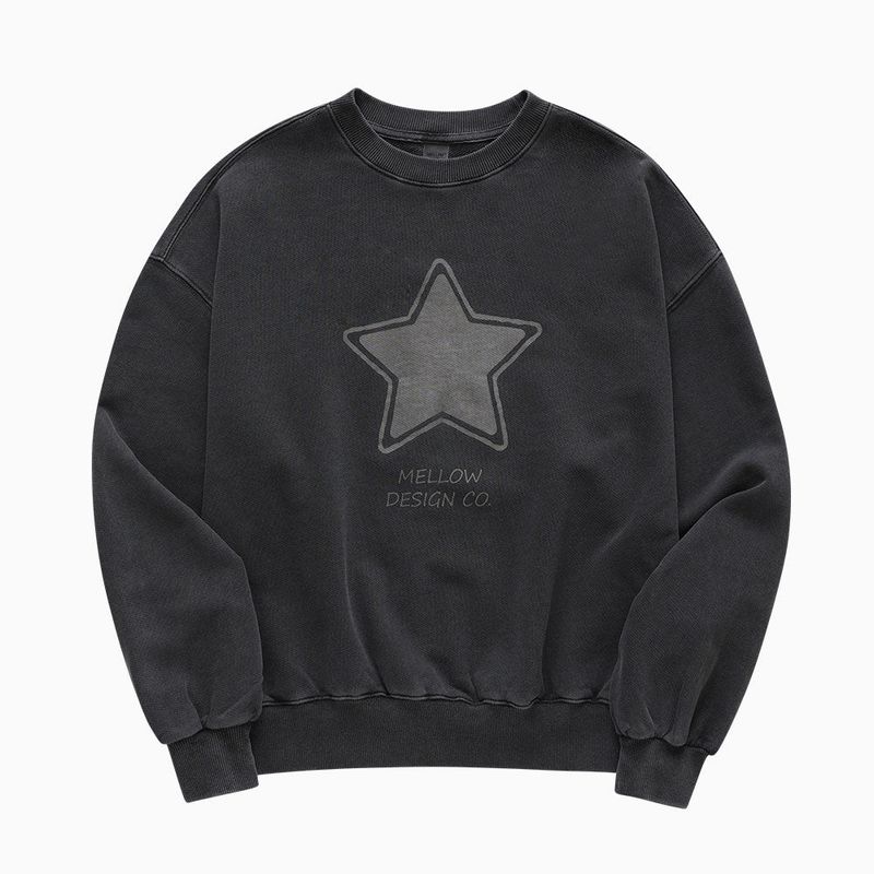 mellowconcept（メロウコンセプト）の「MCT MM13 pigment Sweatshirts Darkgray（Tops）」