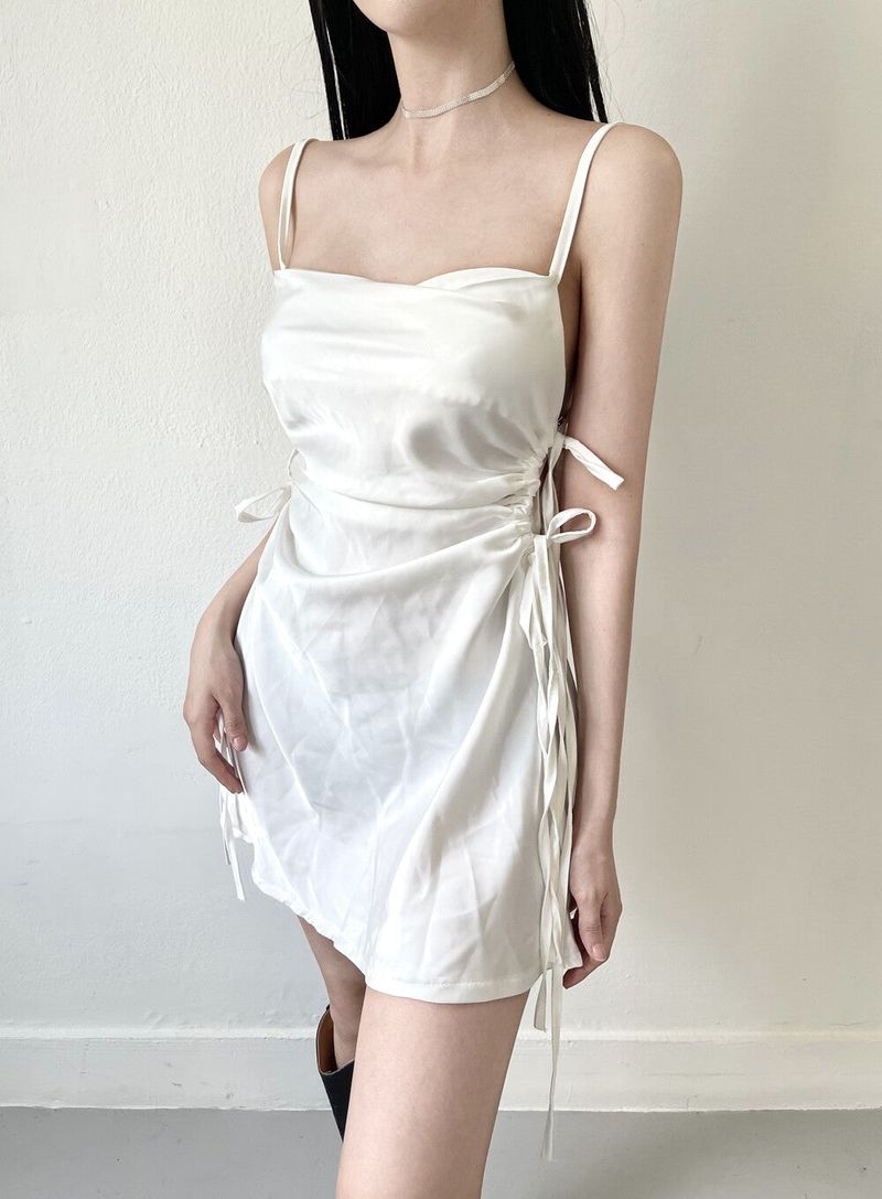 896. Hole satin mini ops (3color)